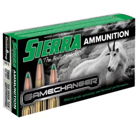 Sierra GameChanger 150 gr Tipped GameKing 7mm Rem Mag Ammo, 20/box - A4550--08