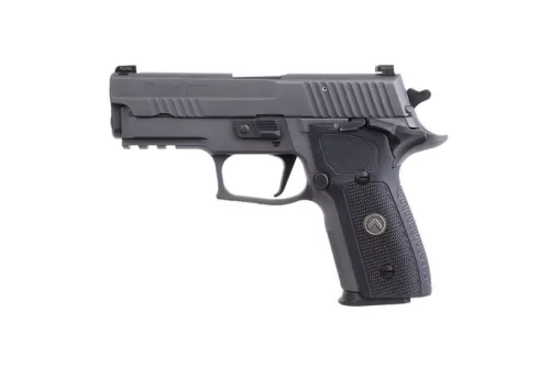 Sig Sauer P229 Legion Compact SAO 9mm Pistol, Legion Gray Cerakote Elite - 229RM-9-LEGION-SAO