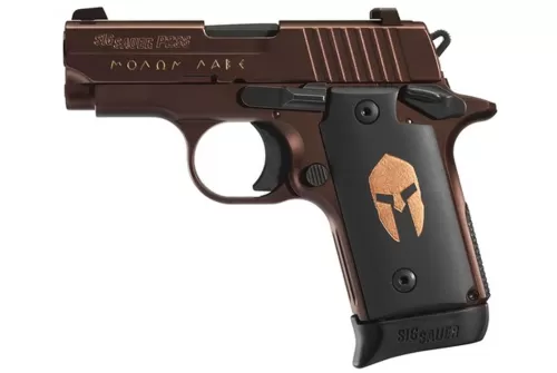 Sig P238 380 ACP Spartan ORB 2.7" Barrel Siglite Spartan Grip 7rd Mag