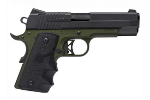 *D*Sig 1911 Army Compact C3 45 ACP, 4.2" Barrel, Army Green/Black TALO Exclusive, 7rd MAg