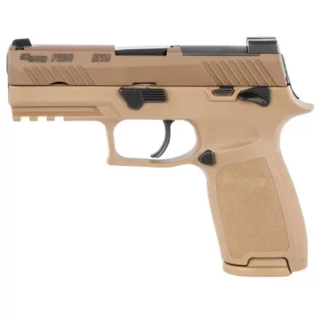 Sig Sauer P320-M18 Carry 9mm Pistol, Stainless - 320CA-9-M18-MS-10