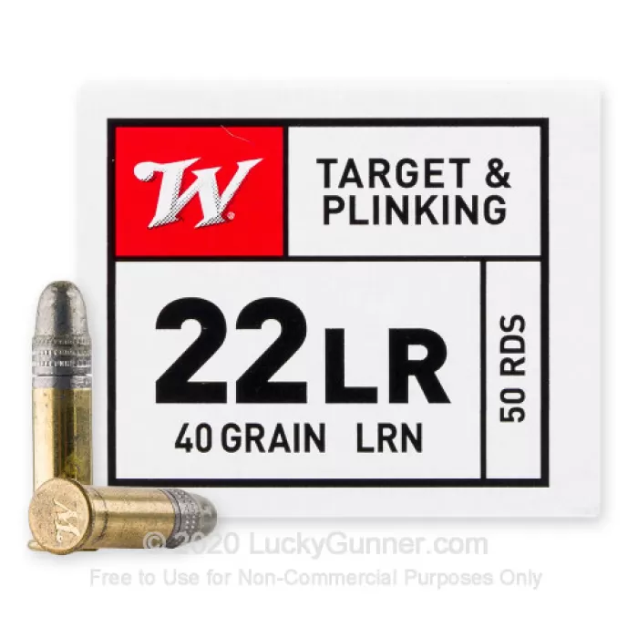 Winchester 22 LR 40 gr Lead Round Nose USA Wildcat 5000/Case