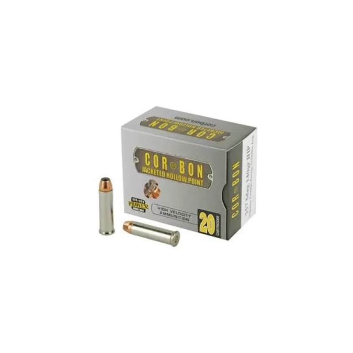 CorBon Self Defense 357 Mag Ammo 140 Grain JHP, 20 rds/box - 357140