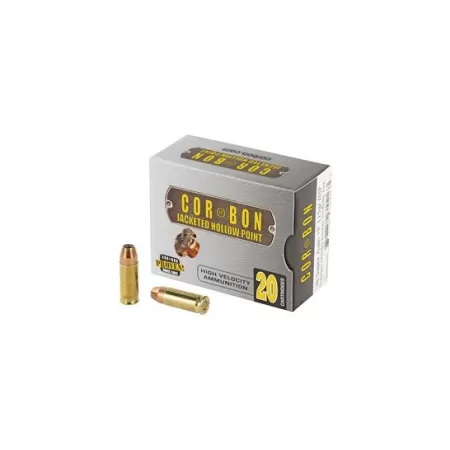 CorBon Self Defense 38 Super Ammo 115 Grain JHP +P, 20 rds/box - 38X11520