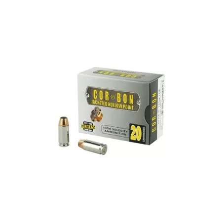CorBon Self Defense 40 S&W Ammo 135 Grain JHP, 20 rds/box - 40135