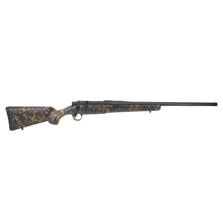 Christensen Arms 8010135700 Mesa FFT Buckmasters Full Size 7mm Rem Mag 22" Black Cerakote Match Grade Threaded Barrel, Black Cerakote Stainless Steel Drilled & Tapped Receiver, Black w/Orange Sporter