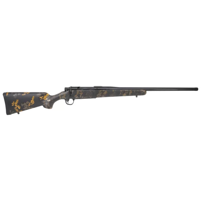 Christensen Arms 8010135800 Mesa FFT Buckmasters Full Size 270 Win 22" Black Cerakote Match Grade Threaded Barrel, Black Cerakote Stainless Steel Drilled & Tapped Receiver, Black w/Orange Sporter FFT
