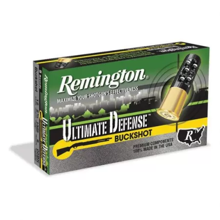 Remington Ultimate Defense Shotshell, 410 gauge, 2.75", 17 Pellets, #000 Buckshot, 15/box