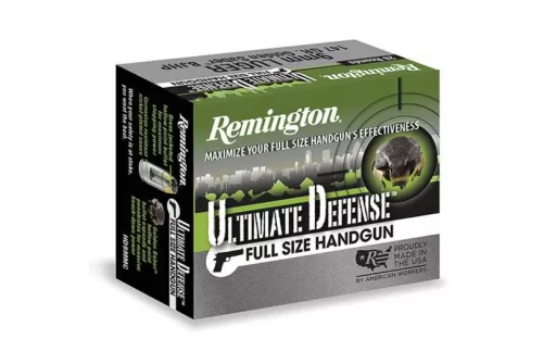 Remington Ultimate Defense 125 gr JHP .357 Mag Handgun Ammo, 20/box - 28920