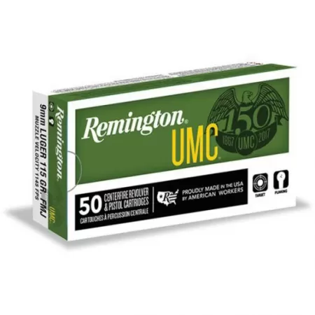 Remington UMC 230 gr FMJ .45 Auto Handgun Ammo, 250/box - 23781