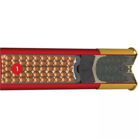 Winchester Super X 3" 12 Gauge Copper-Plated Lead Shotshell 6, 10/box - X123MT6