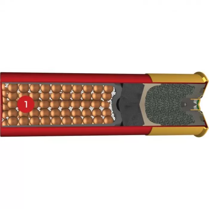 Winchester Super X 3" 12 Gauge Copper-Plated Lead Shotshell 6, 10/box - X123MT6