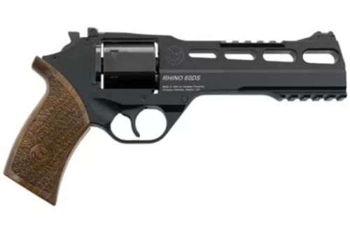 Chiappa Rhino 60DS SAR, 9mm, 6" Barrel, 6rd, Black