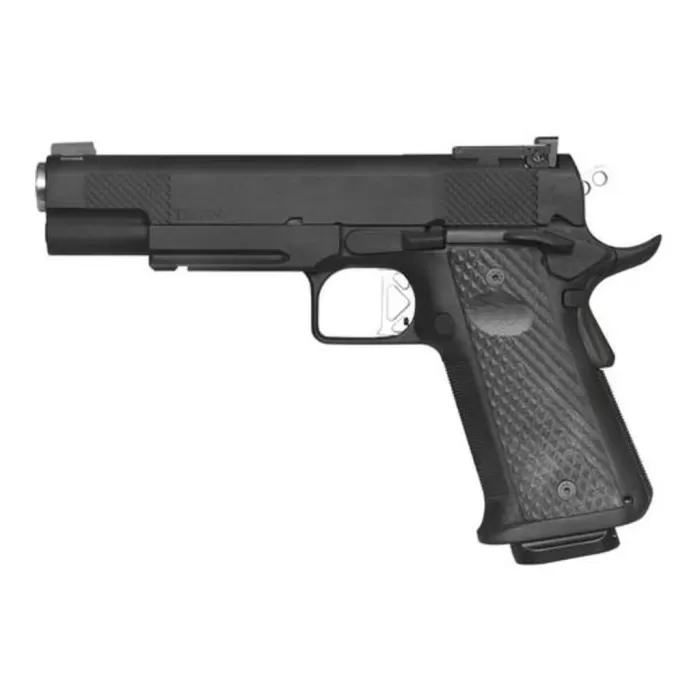 Czusa DW Titan Elite 10Mm Blk W/Rail Trit NS 18Rd 01976 Czusa DW Titan Elite 10Mm Blk W/Rail Trit NS 18Rd 01976