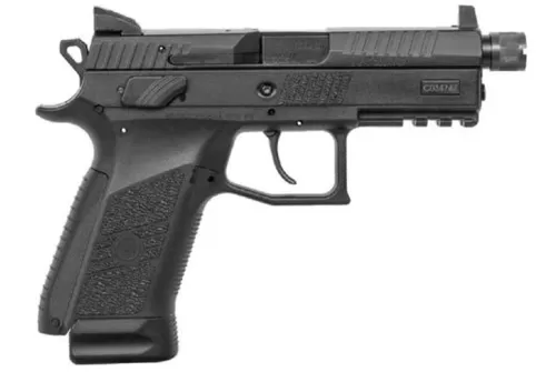 CZ P-07 Suppressor Ready, 9mm, 4.3", Black Nitride, 17rds
