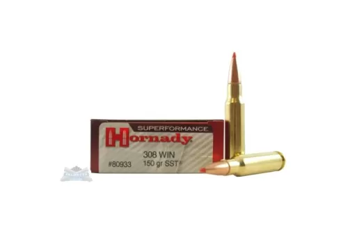 Hornady 80933 Superformance 308 Win 150 gr SST 20 Bx/ 10 Cs