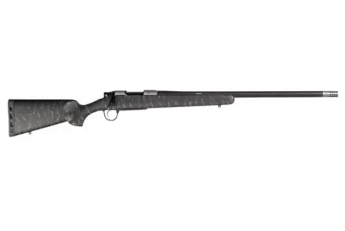 Christensen Arms Ridgeline 7mm Rem Mag, 26" SS CF Wrapped Barrel, CF Composite Sporter Stock, Black/Grey Webbing, 3rd