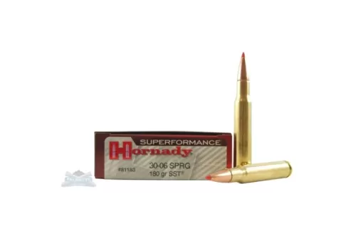 Hornady 81183 Superformance  30-06 Springfield 180 gr SST 20 Bx/ 10 Cs
