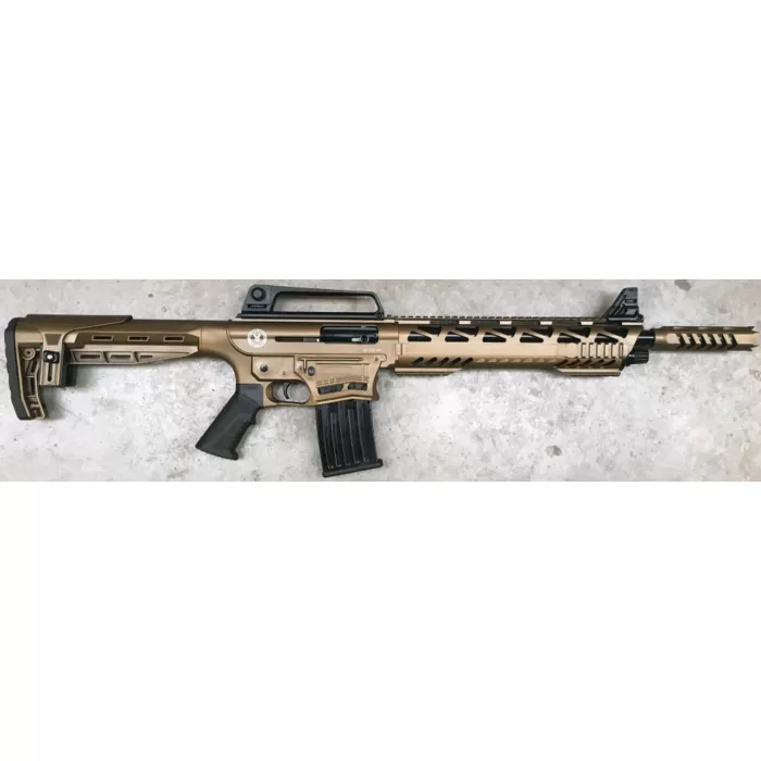 TR IMPORTS Silver Eagle Tactical 12Ga 18.5in 1x2rd 1x5rd 3in Bronze Cerakote Semi-Automatic Shotgun (SE122TACB)