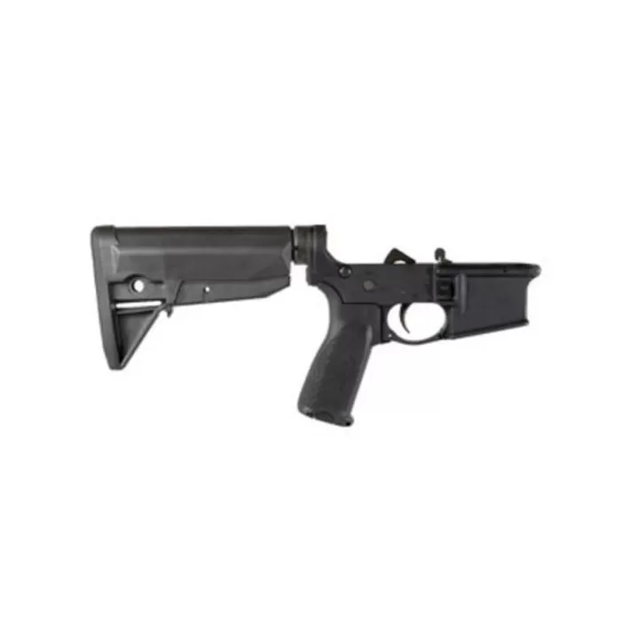 Bravo LRG-STK-MOD BCM Lower w/Stock Mod 0 Multi-Caliber AR Platform Blk Bravo LRG-STK-MOD BCM Lower w/Stock Mod 0 Multi-Caliber AR Platform Blk