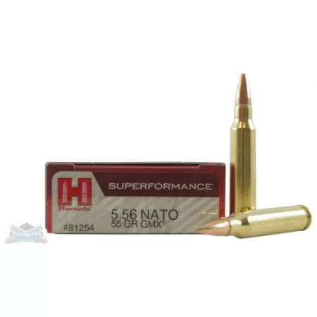 Hornady 5.56 NATO 55 Grain GMX SPF-20 Count