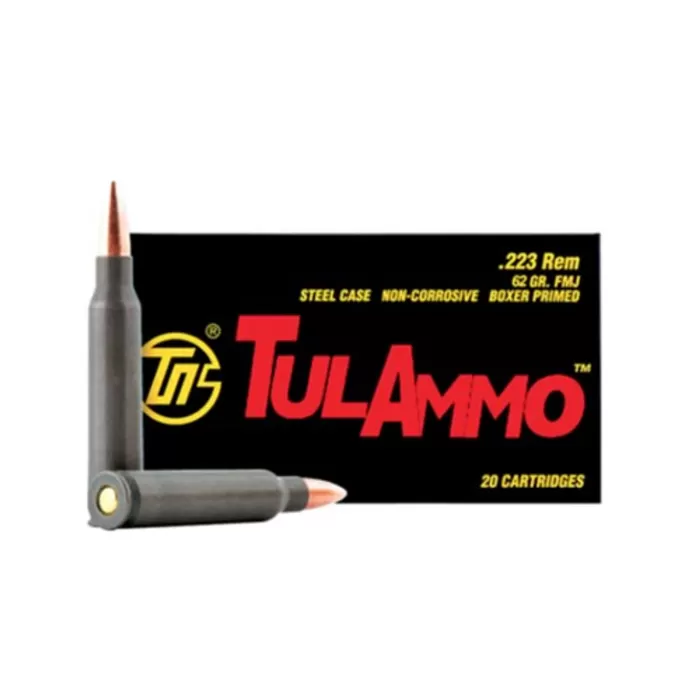 Tulammo Rifle, Tula Ta223620 223rem 62 Fmj 20rds Tulammo Rifle, Tula Ta223620 223rem 62 Fmj 20rds