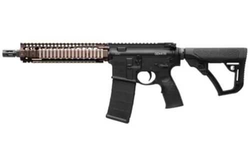 Daniel Defense MK18 SBR 5.56 10.3" Barrel Flat Dark Earth RISII MK18 Handguard 30 Rd Mag, All NFA Rules Apply