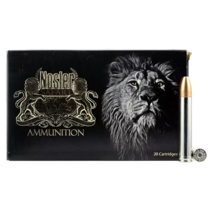 Nosler Safari 458 Win Mag 500 grain Partition Rifle Ammo, 20/Box - 40624 Nosler Safari 458 Win Mag 500 grain Partition Rifle Ammo, 20/Box - 40624