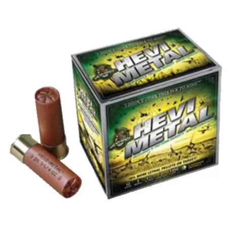 HEVI-Shot Hevi-Metal Waterfowl 12 Ga, 3", 1-1/4oz, 2 Shot, 25rd/Box