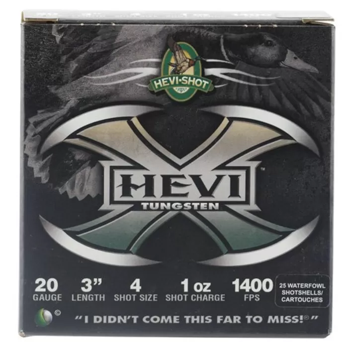 Hevishot Hevi-x, Hevi 52304 Hevi-x 20 3" 4 1oz 25rds Hevishot Hevi-x, Hevi 52304 Hevi-x 20 3" 4 1oz 25rds