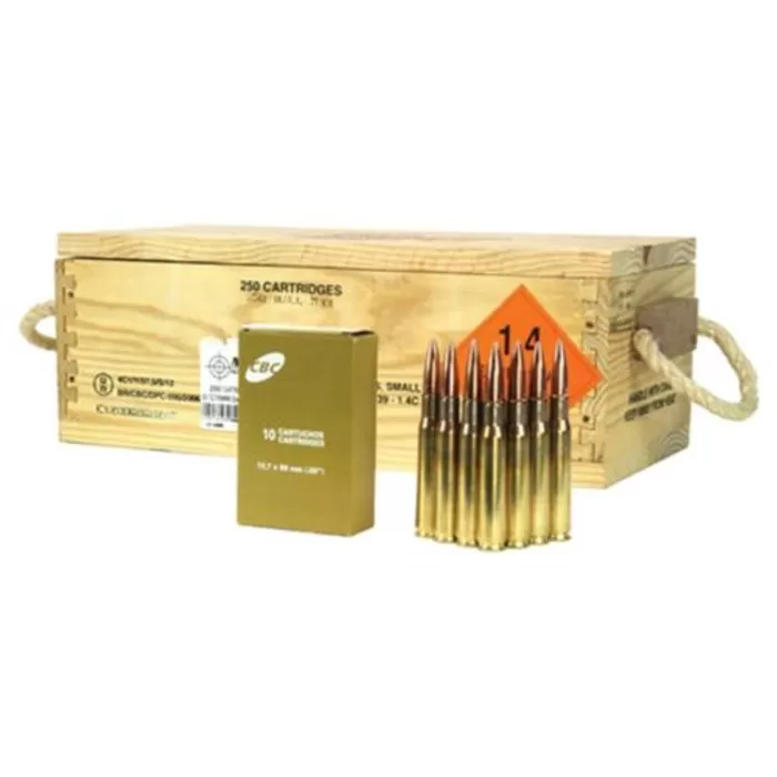Barrett Rifle 50 BMG 661gr, M33 Ball, 250rd Box Barrett Rifle 50 BMG 661gr, M33 Ball, 250rd Box