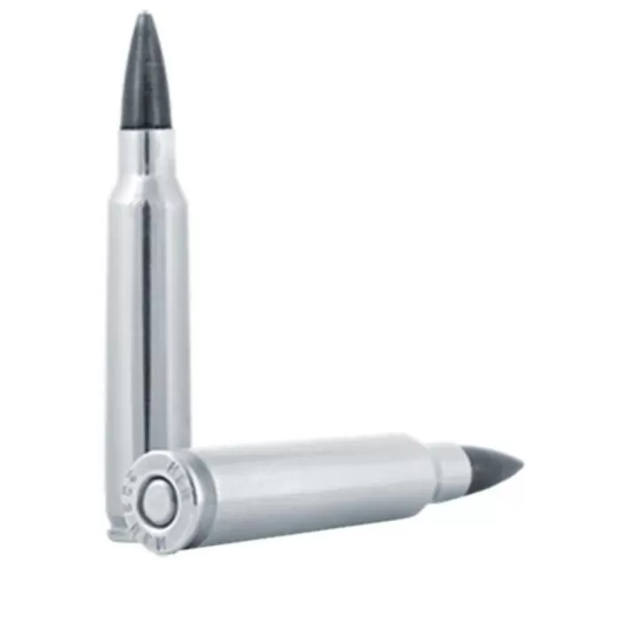 HPR Ammo BlackOps .223 REM/5.56 NATO Jacketed Hollow Point 6 - Nickel Plated Brass Casing