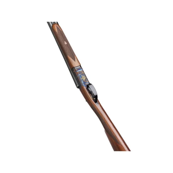 F.A.I.R. FRISII1628 Iside II 16 Gauge Break Open 2rd 28" Side By Side Barrel, Color Case Hardened w/Engraving, English Style Walnut w/Straight Grip Stock, Technichoke XP50 Choke System