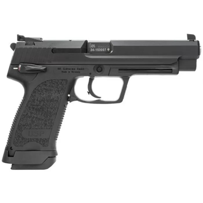 Heckler & Koch 81000363 Usp Expert V1 9Mm Luger Caliber With 4.25" Barrel, 18+1 Capacity, Overall Black Finish, Serrated Trigger Guard Frame, Serrated Steel Slide & Polymer Grip Includes 2 Mags M709080F-A5 Heckler & Koch 81000363 Usp Expert V1 9Mm Luger Caliber With 4.25" Barrel, 18+1 Capacity, Overall Black Finish, Serrated Trigger Guard Frame, Serrated Steel Slide & Polymer Grip Includes 2 Mags M709080F-A5