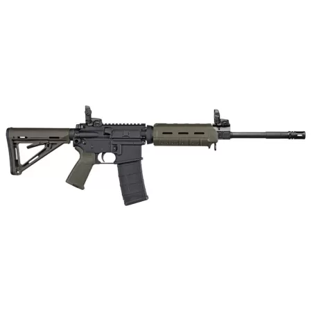 Sig Sauer M400 Enhanced 300 Blackout AR-15 Semi-Auto Rifle with Green Magpul MOE Accessories