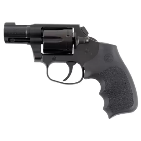 Colt Mfg COBRAMB2RNS Night Cobra 38 Special +P 6rd Shot 2" Black PVD Stainless Steel Barrel, Cylinder & Frame, Black Hogue Overmolded Grip, Exposed Hammer