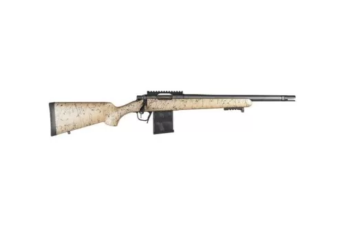Christensen Arms Ridgeline Scout .450 Bushmaster Bolt Action Rifle - Versatile Tan and Black Finish for All-Terrain Performance - 801-06357-00