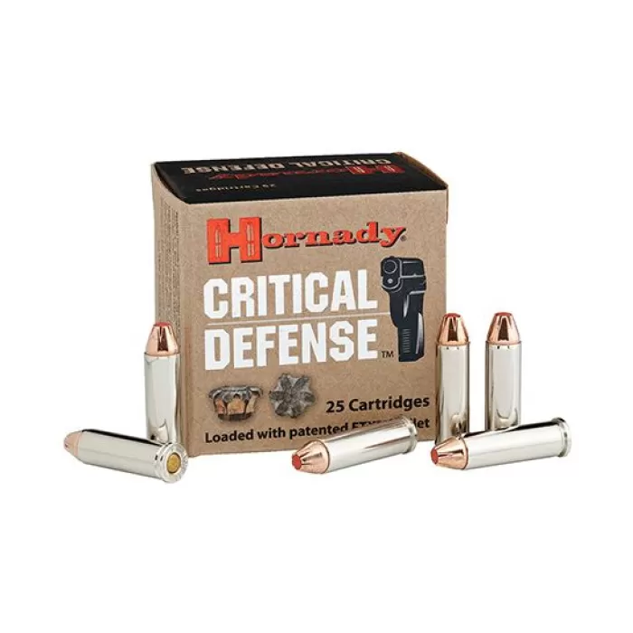 Hornady Critical Defense .30 Carbine 110GR FTX 25Rds Hornady Critical Defense .30 Carbine 110GR FTX 25Rds