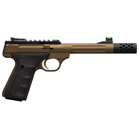 Browning Buck Mark Plus Speed 22LR Rimfire Pistol with Bronze Cerakote Finish