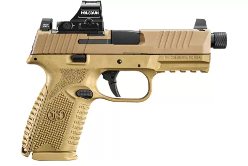 FN 509MT 9mm w/Holosun 407C Red Dot FDE Semi Automatic Handgun