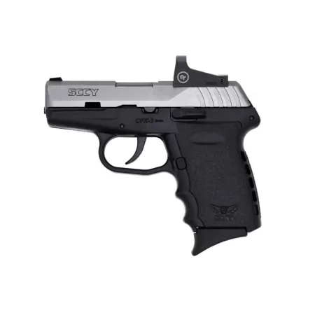 SCCY INDUSTRIES CPX2-TT W/RED DOT DAO 9MM 10RD BLACK/BLACK W/O SAFETY CPX2TTRD