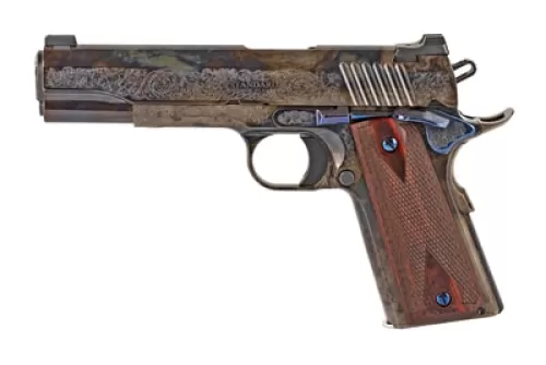 Standard Manufacturing 1911 .45 ACP 5-inch 7Rds Case Colored Engraved