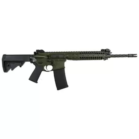 LWRC IC-ENHANCED 5.56 NATO 16" Barrel OD Green 30 Rd Mag