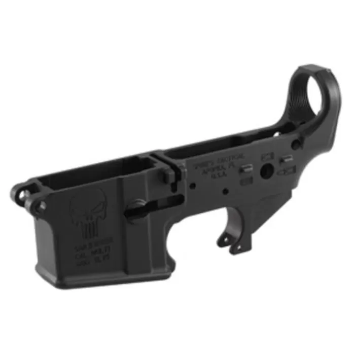Spikes Tactical Punisher Black Open Stripped Lower Receiver Spikes Tactical Punisher Black Open Stripped Lower Receiver