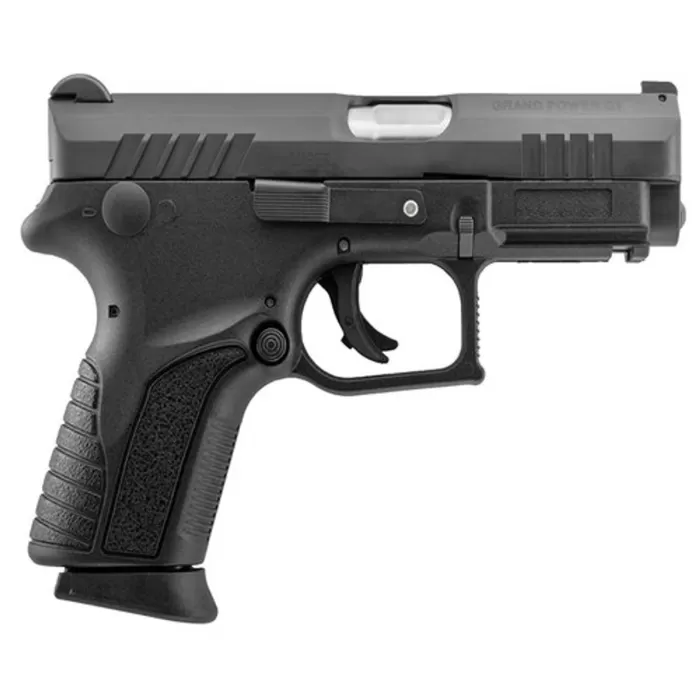 Grand Power Q1S Double 9mm, 3.35", Black Polymer Grip Black, 12rd Grand Power Q1S Double 9mm, 3.35", Black Polymer Grip Black, 12rd
