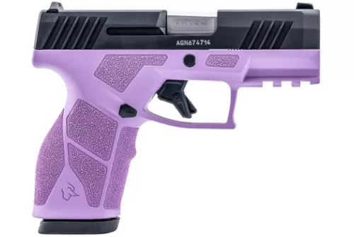 TAURUS GX2 9mm 3.38in 2x10rd Light Purple/Black Striker Pistol (1-GX2931LP-10)