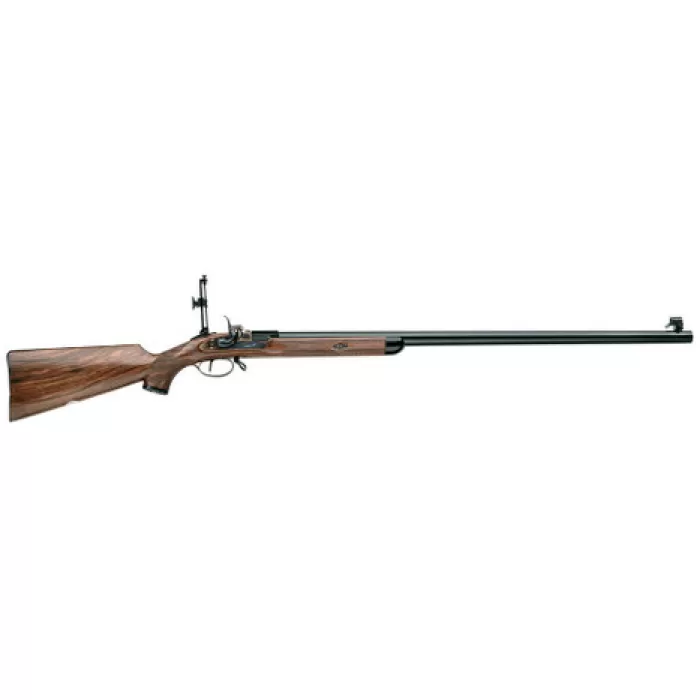 Taylors & Company 210065 Gibbs Pedersoli 45 Cal Percussion 32.31" Blued Single Shot Steel Barrel, Color Case Hardened Steel Receiver, Fixed Checkered Walnut Stock