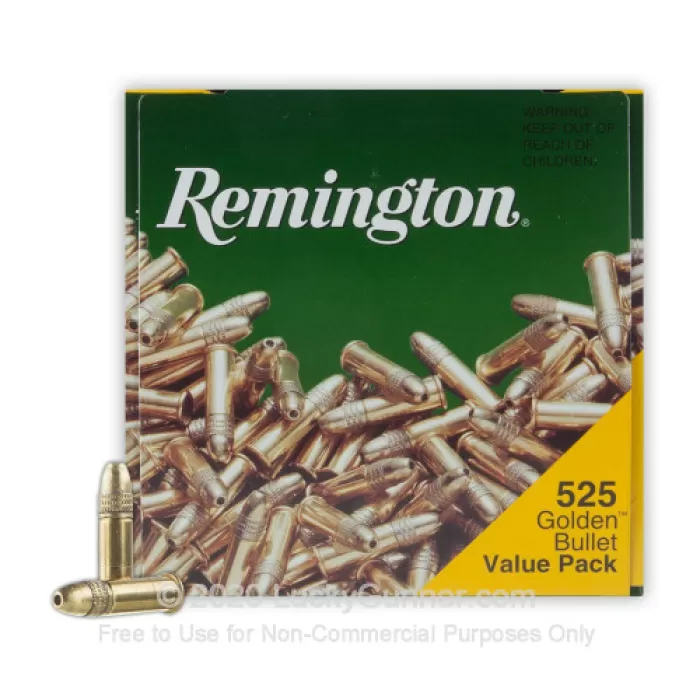 Remington Ammunition Golden Bullet, Rem.21250 1622c    22lr 36 Hp(6300rds)