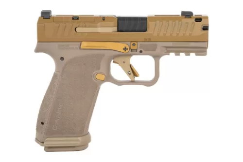 Canik HG8328DM-N Mete MC9 Prime 9mm Luger 17+1 3.64" Compensated Barrel, Steel Optic Ready/Serrated Slide, Polymer Frame w/Picatinny Rail, Textured Grip