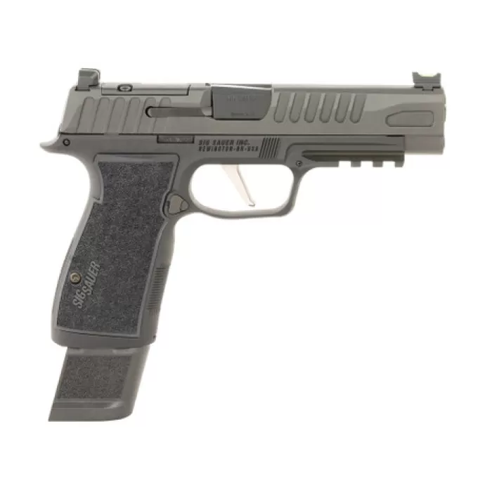 SIG SAUER P365 9mm 4.3in 2x17rd Axg Grip Black Pistol (365AXGF-9-BFO)